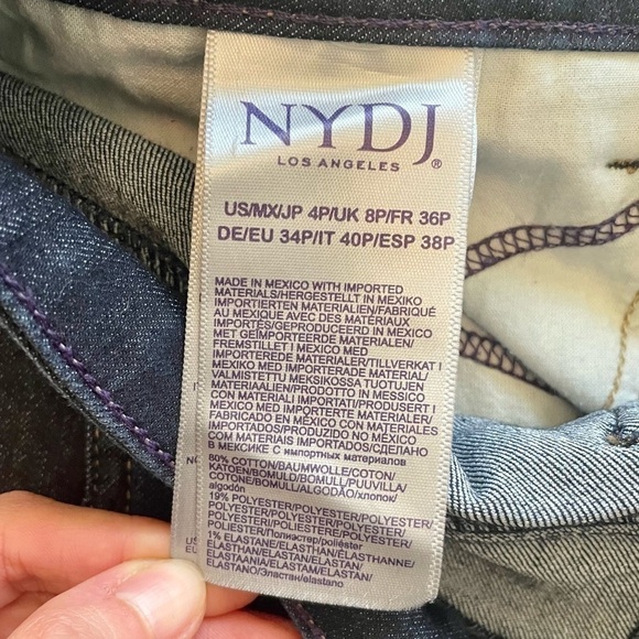 𝅺nydj Marilyn Straight Leg Jeans - Picture 7 of 7